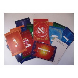 Set de 22 cartes postales