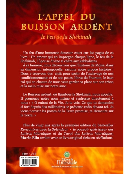 L'Appel du Buisson ardent - le feu de la Shékinah